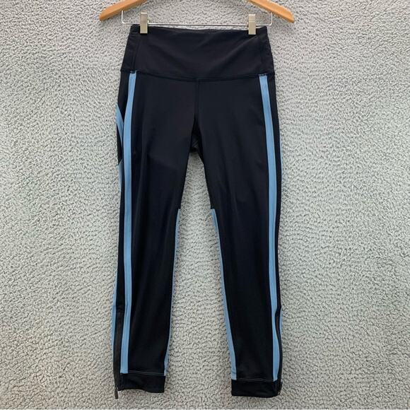 Lululemon Women's Zip the Line Mesh Running Crop 23” -  LW6ASPS  -  Size:  6 - Picture 3 of 16